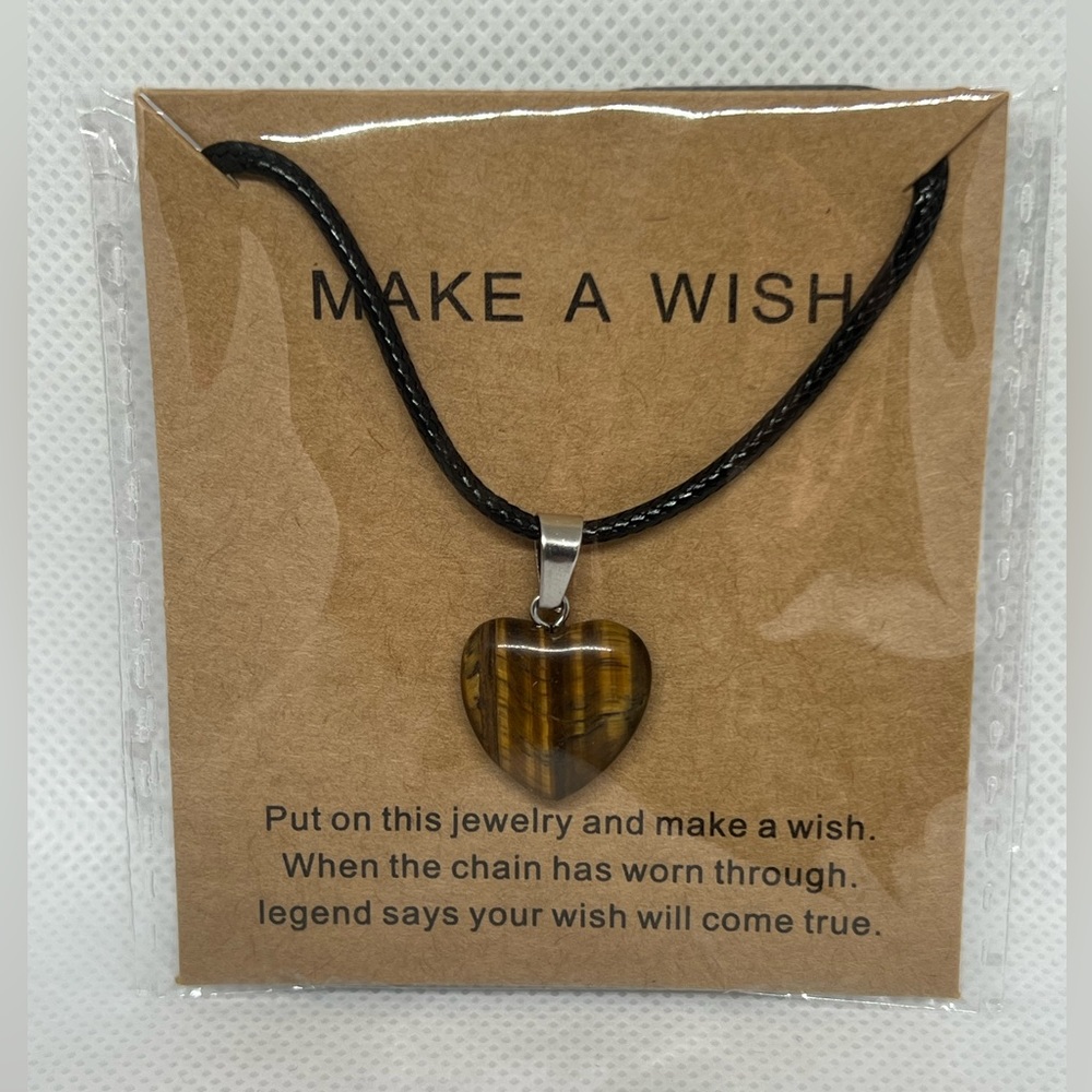 Tigers Eye Natural Stone Necklace